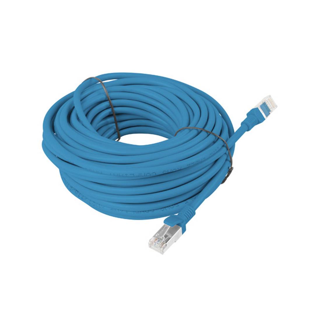 Cable de red de Lanberg cat.5E UTP de 15m color azul PCU5-10CC-1500-B