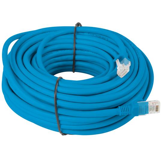 Cable de red de Lanberg cat.5E UTP de 20m color azul PCU5-10CC-2000-B