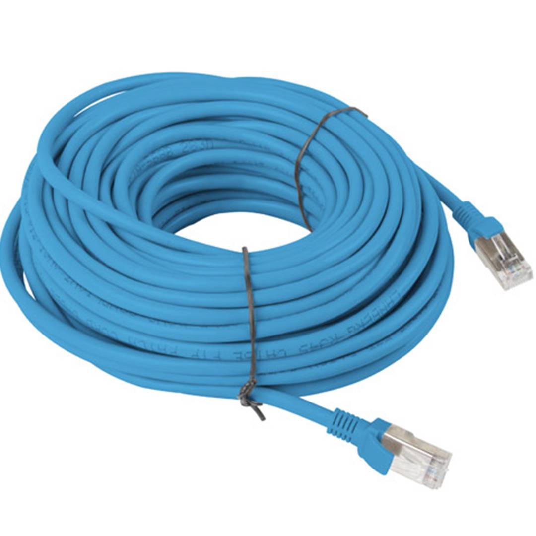 Cable de red de Lanberg cat.5E UTP de 20m color azul PCU5-10CC-2000-B