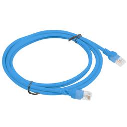 Pak van 10 stuks Lanberg netwerkkabel cat.5E UTP 2m blauwe kleur PCU5-20CC-0200-B