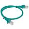 Pack de 10 unitats cable de xarxa de Lanberg cat.5E UTP de 0.5m color verd PCU5-20CC-0050-G