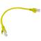 10 stuks 0,25 m gele Cat.5e UTP Ethernet-netwerkkabel PCU5-20CC-0025-Y