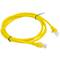 Câble réseau Lanberg cat.5E UTP 1.5m couleur jaune PCU5-10CC-0150-Y