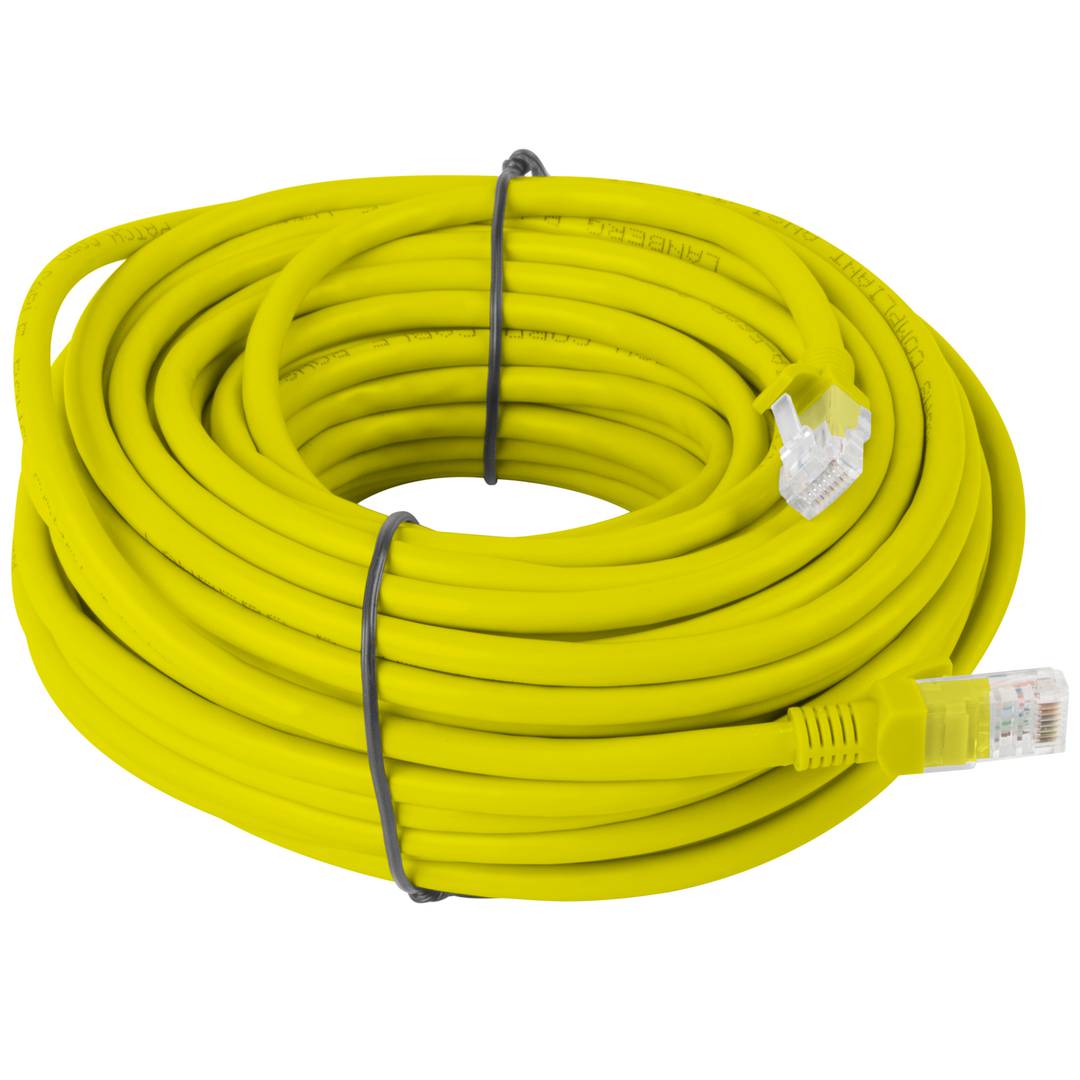 Cavo di rete Lanberg cat.5E UTP 20m colore giallo PCU5-10CC-2000-Y