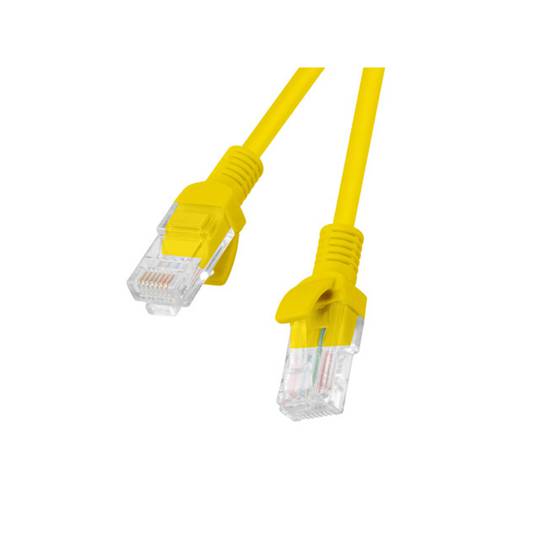 Lanberg Netzwerkkabel Kat.5E UTP 30 m gelbe Farbe PCU5-10CC-3000-Y