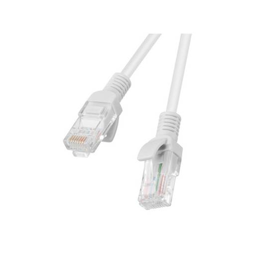 Lot de 10 câbles réseau Lanberg cat.5E UTP 1,5m couleur grise PCU5-20CC-0150-S