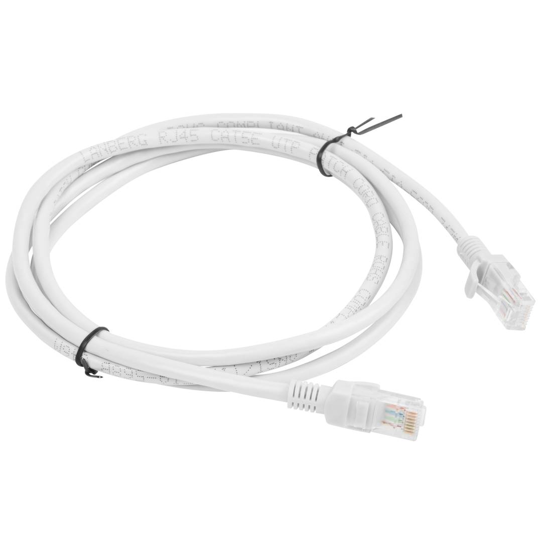 Opakowanie 10 szt. Kabel sieciowy Lanberg kat.5E UTP 2m kolor szary PCU5-20CC-0200-S