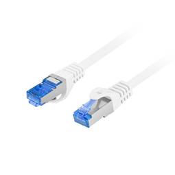 Cavo di rete Lanberg cat.6A S/FTP LSZH CCA 0,5 m bianco PCF6A-10CC-0050-W