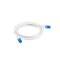 Cable de red de Lanberg cat.6A S/FTP LSZH CCA de 0.5 m color blanco PCF6A-10CC-0050-W
