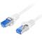 Câble réseau Ethernet Cat.6a FTP CCA 1,5 m blanc PCF6A-10CC-0150-W