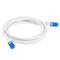 Câble réseau Lanberg cat.6 FTP LSZH 2 m blanc PCF6A-10CC-0200-W