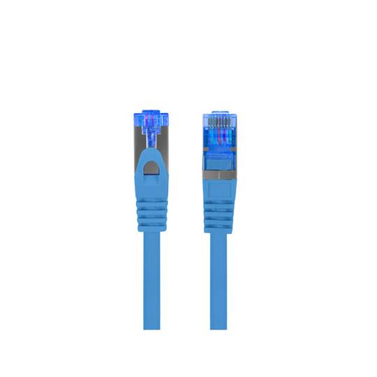 Cavo di rete Lanberg cat.6A S/FTP LSZH CCA 1,5 m colore blu PCF6A-10CC-0150-B