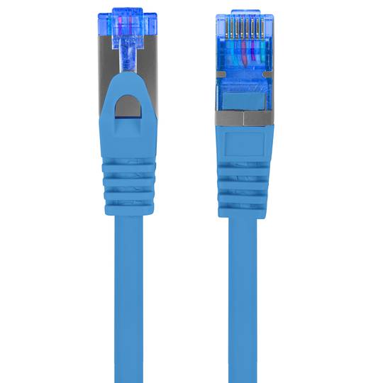Lanberg network cable cat.6A S/FTP LSZH CCA 2 m blue color PCF6A-10CC-0200-B