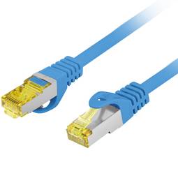 Lanberg cat 6A S/FTP LSZH network cable 2 m blue color PCF6A-10CU-0200-B