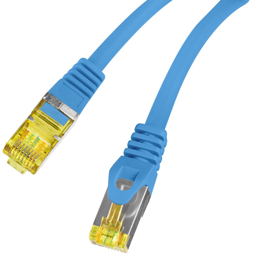 Lanberg cat 6A S/FTP LSZH network cable 2 m blue color PCF6A-10CU-0200-B