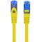 Cavo di rete Lanberg cat.6A S/FTP LSZH CCA 10 m giallo PCF6A-10CC-1000-Y