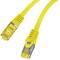 Lanberg cat 6A S/FTP LSZH network cable 0.5 m yellow PCF6A-10CU-0050-Y