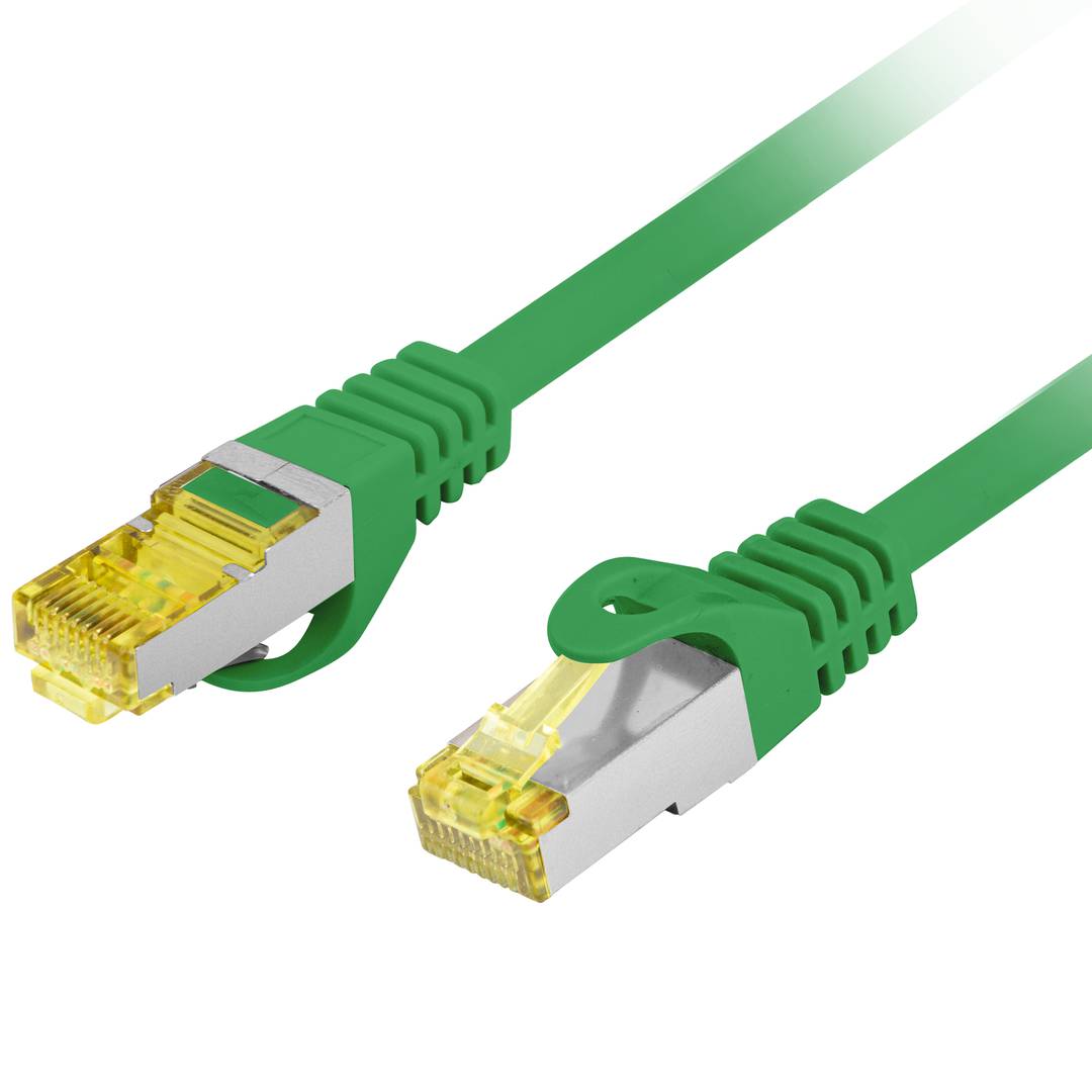 Câble réseau Ethernet FTP Cat.6a 0,25 m Vert PCF6A-10CU-0025-G