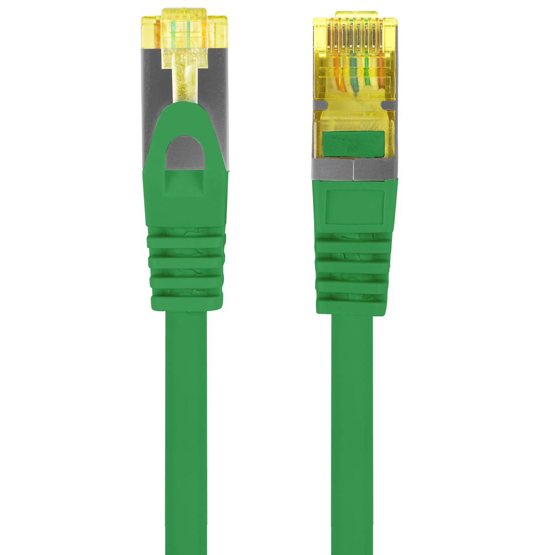 Câble réseau Ethernet FTP Cat.6a 0,25 m Vert PCF6A-10CU-0025-G