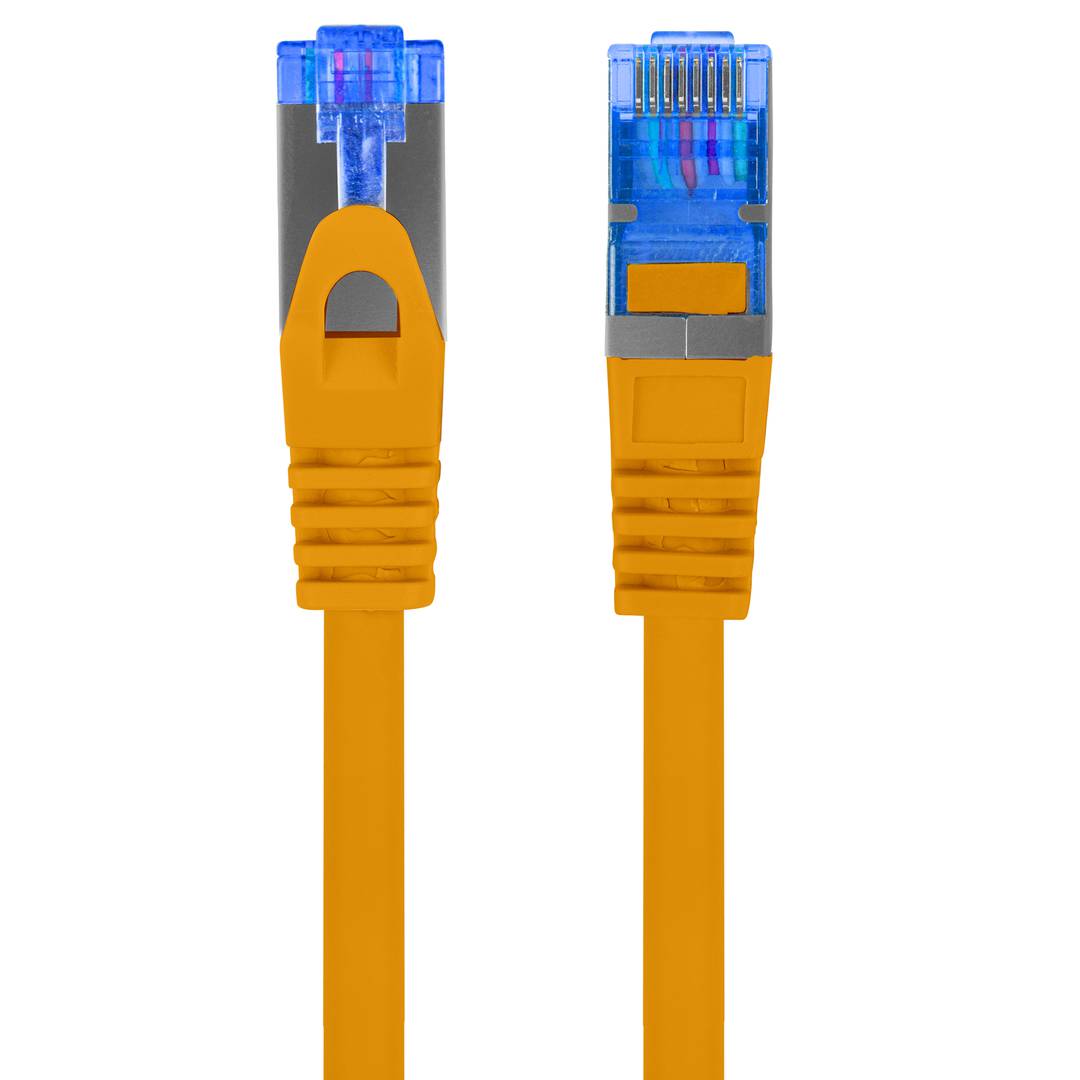Lanberg network cable cat.6A S/FTP LSZH CCA 15 m orange PCF6A-10CC-1500-O