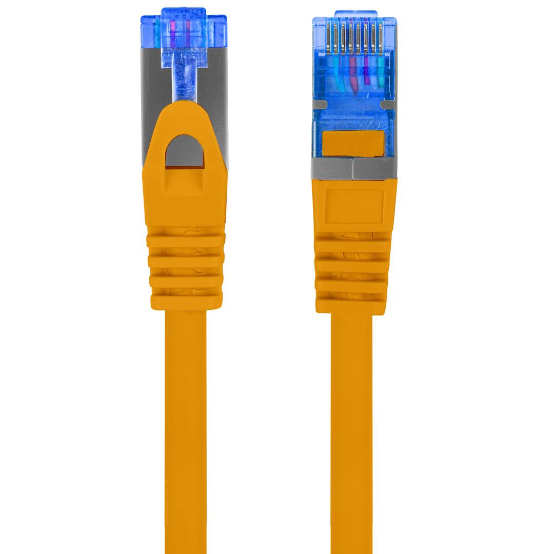 Cabo de rede Ethernet Cat. 6a FTP CCA 1 m laranja PCF6A-10CC-0100-O