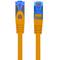 Cabo de rede Ethernet Cat. 6a FTP CCA 1 m laranja PCF6A-10CC-0100-O