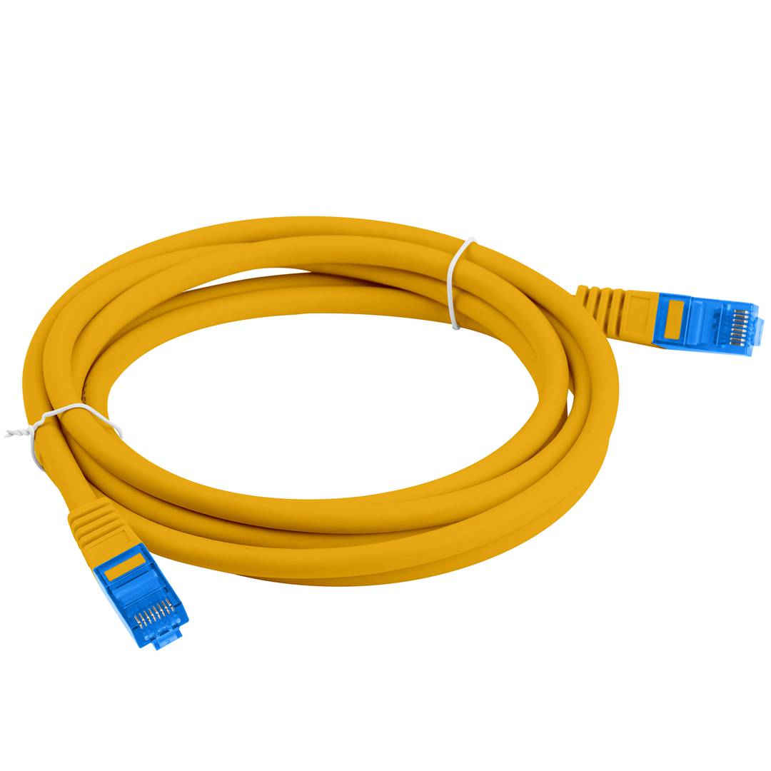 Lanberg network cable cat.6A S/FTP LSZH CCA 2 m orange PCF6A-10CC-0200-O