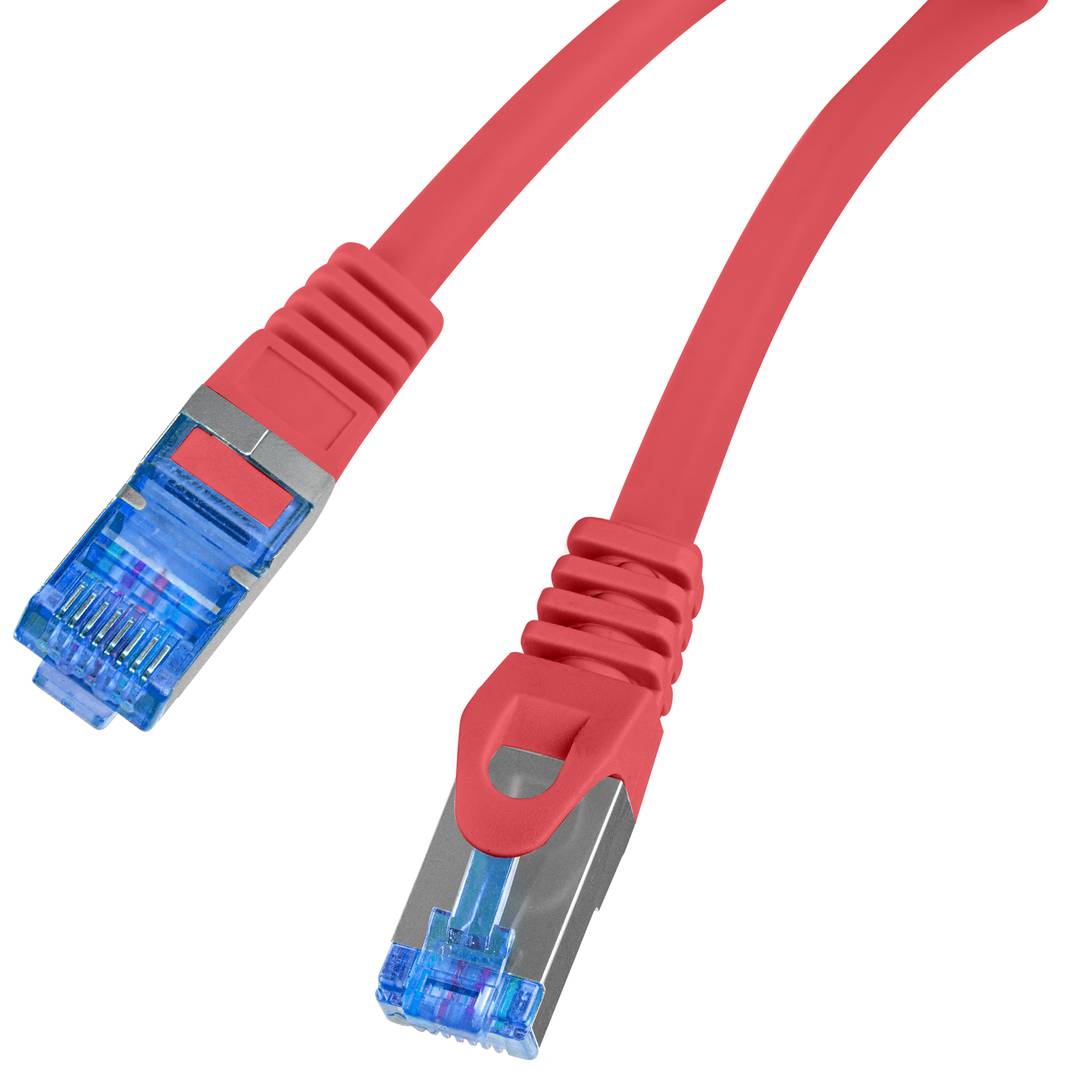 Cat.6a FTP Ethernet-netwerkkabel 0,25 m Rood PCF6A-10CC-0025-R