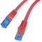 Cat.6a FTP Ethernet-netwerkkabel 0,25 m Rood PCF6A-10CC-0025-R
