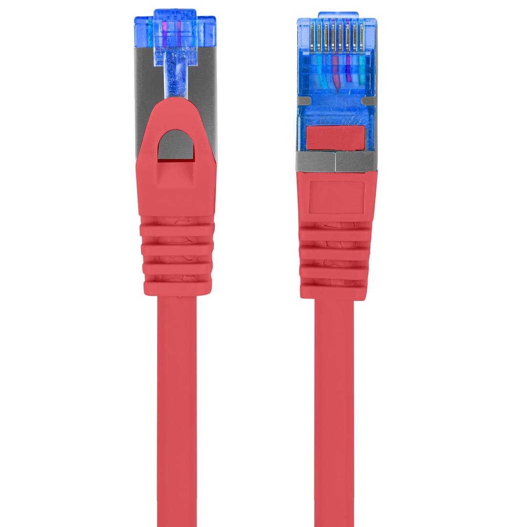 Kat. 6a FTP CCA Ethernet-Netzwerkkabel 0,5 m Rot PCF6A-10CC-0050-R