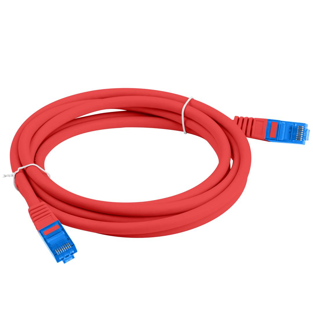 Cavo di rete Ethernet FTP Cat. 6a 1 m rosso PCF6A-10CC-0100-R