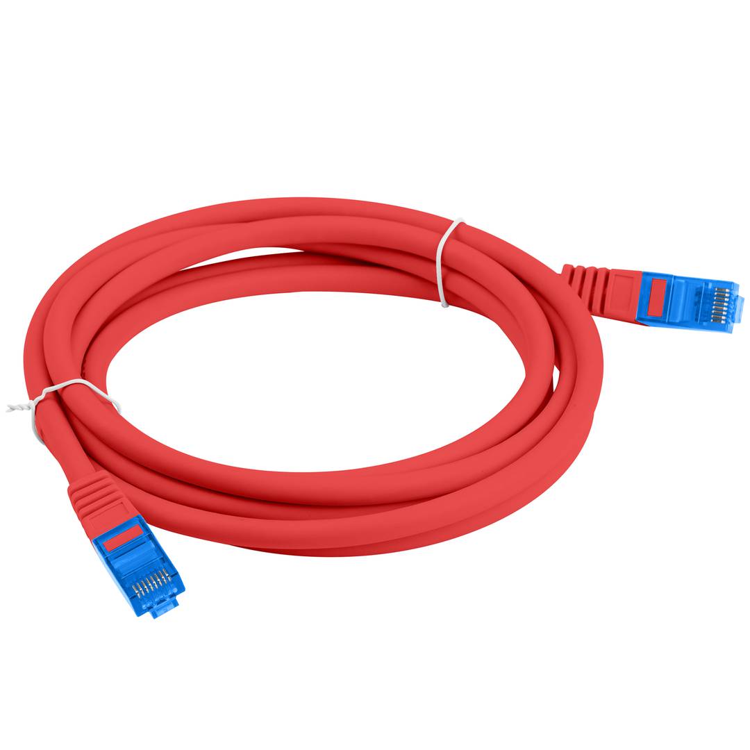 Cavo di rete Ethernet Cat. 6a FTP CCA 2 m rosso PCF6A-10CC-0200-R