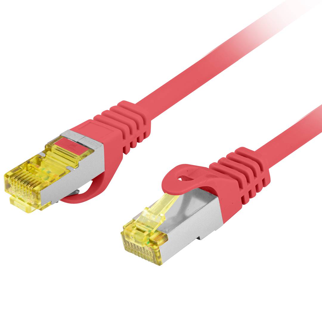 Câble réseau Ethernet FTP Cat.6a 0,5 m Rouge PCF6A-10CU-0050-R