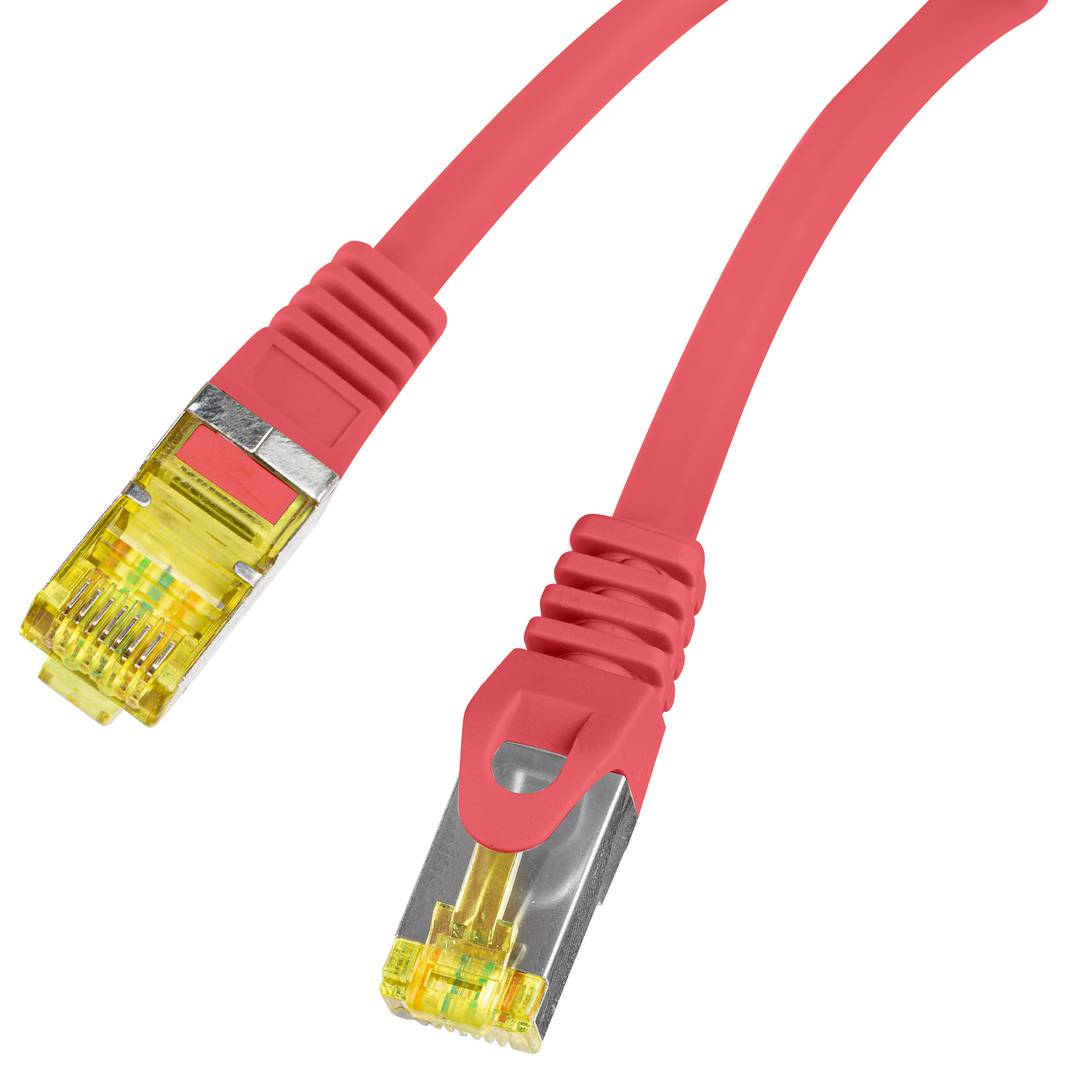 Cabo de rede FTP Ethernet Cat. 6a 2 m vermelho PCF6A-10CU-0200-R