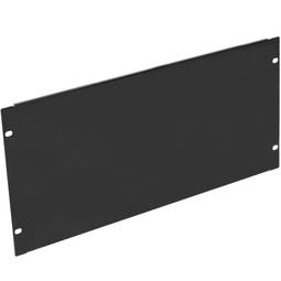 Panel nieprzelotowy 5U do szafy rack 19 "Czarna pokrywa