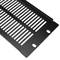 3U-rasterpaneel voor 19-inch rackkast Zwart ventilatiedeksel