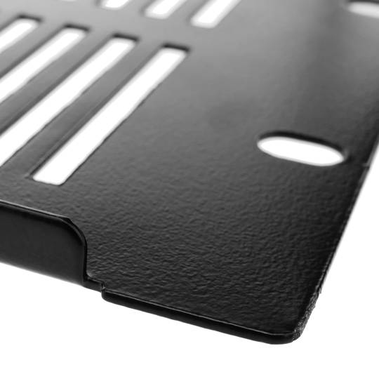 3U-rasterpaneel voor 19-inch rackkast Zwart ventilatiedeksel