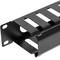 Kabelgeleidingspaneel voor 19-inch 1U-rackkast voor 50 mm kabelbeheer
