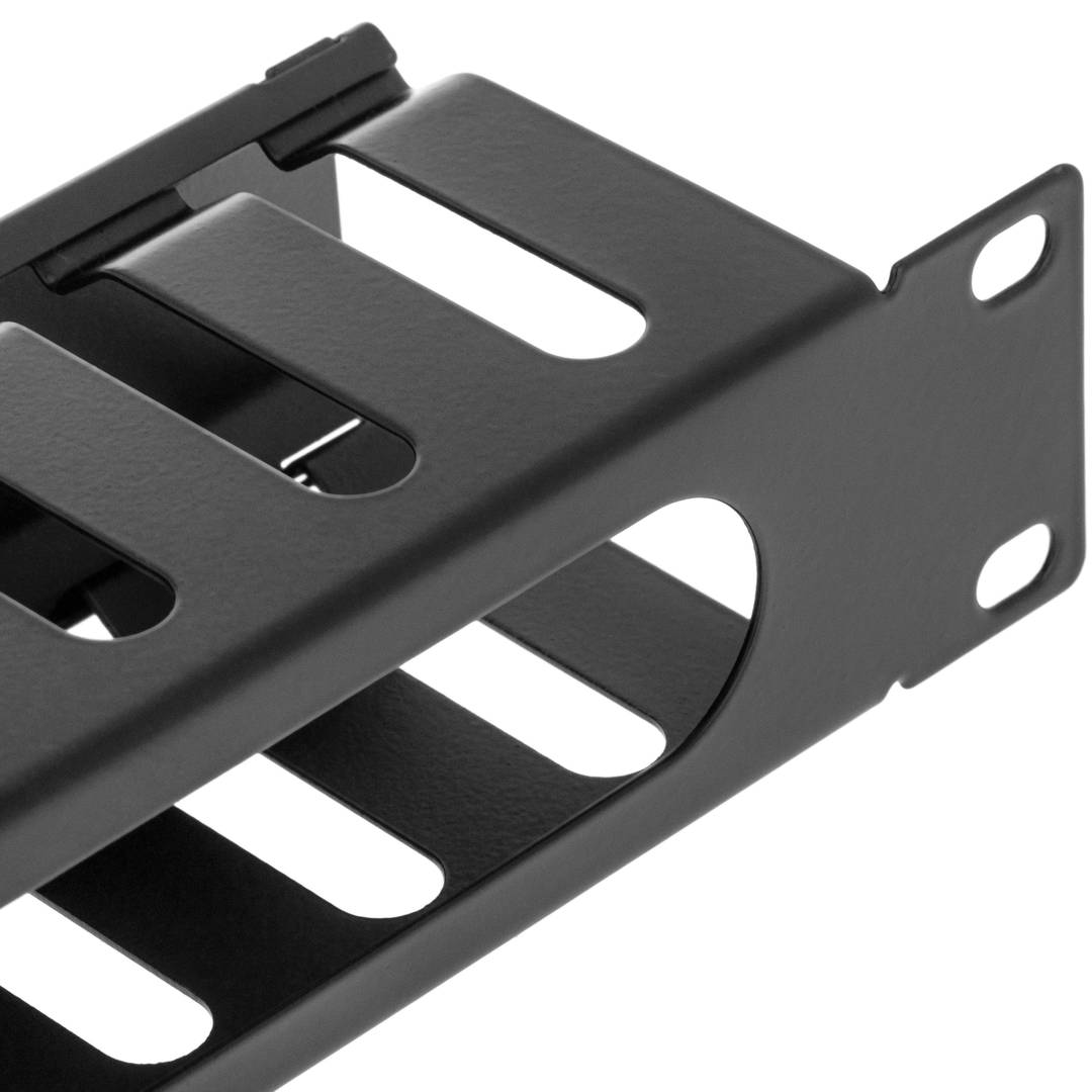 Panel guíacables para armario rack 19