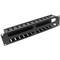 Pannello canalina di gestione di cavi per armadio rack 2U x 74 mm