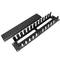 Pannello canalina di gestione di cavi per armadio rack 2U x 74 mm