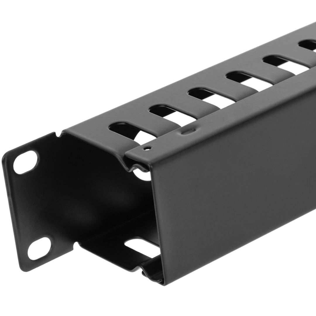 Pannello passacavi per rack 19