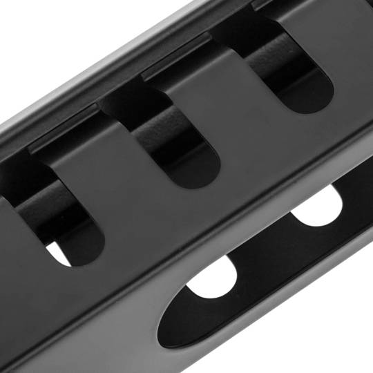 Pannello passacavi per rack 19