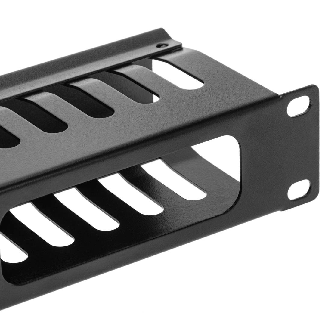 Kabelbeheerpaneel voor 1U x 80 mm rackkast