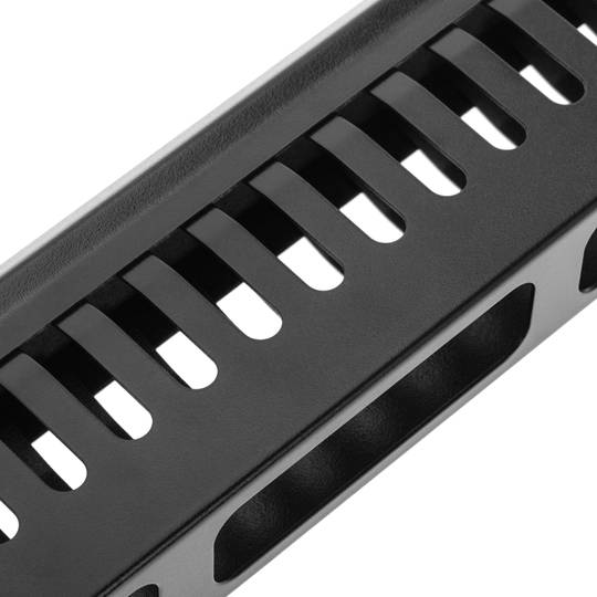 Kabelbeheerpaneel voor 1U x 80 mm rackkast