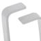 Confezione da 5 anelli passacavi per rack 19 da 45 x 60 Bianco