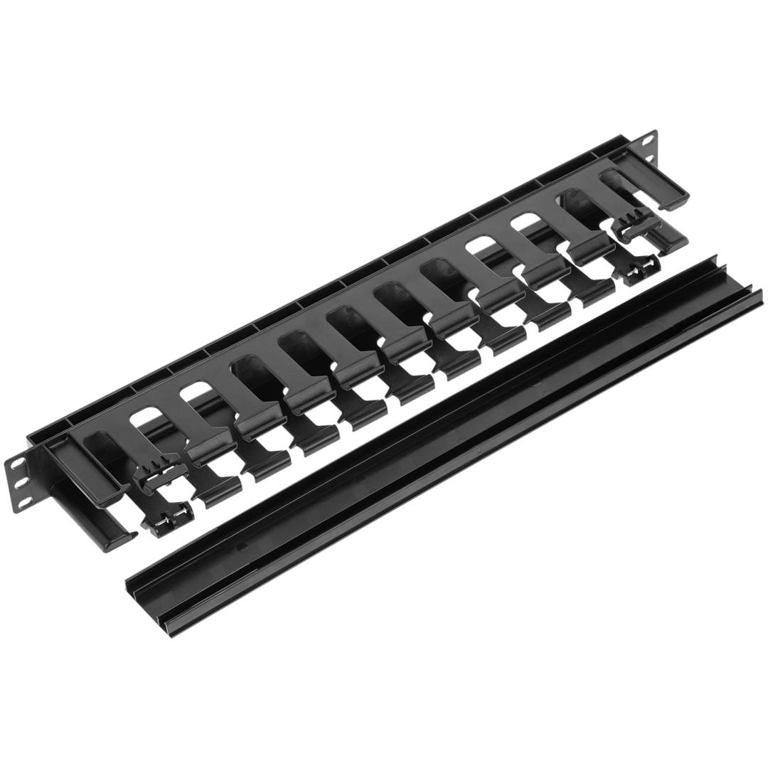 Kunststof kabelgeleidingspaneel voor 19
