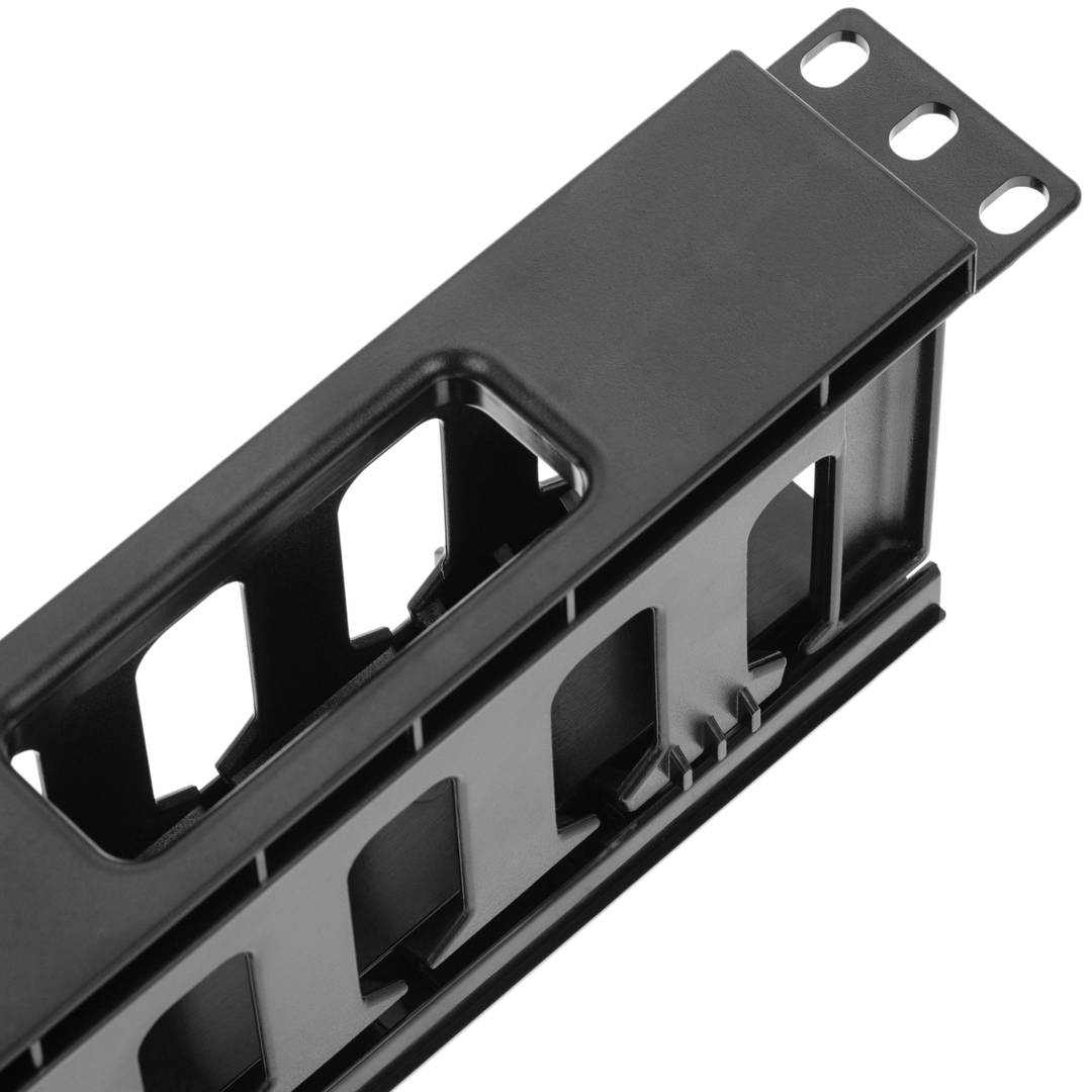 Kunststof kabelgeleidingspaneel voor 19