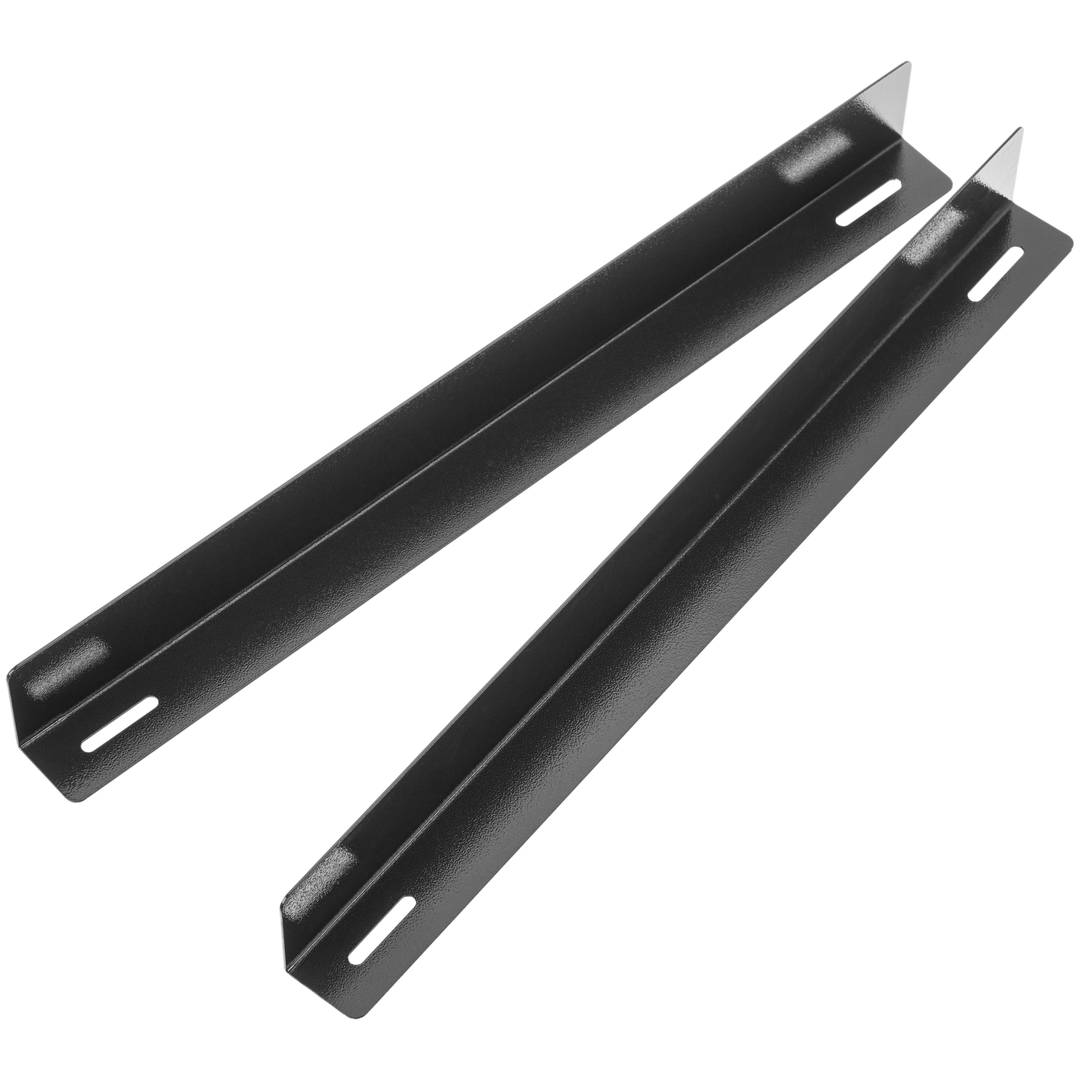 Guias laterais fixas para suporte de rack 19 preto 525mm