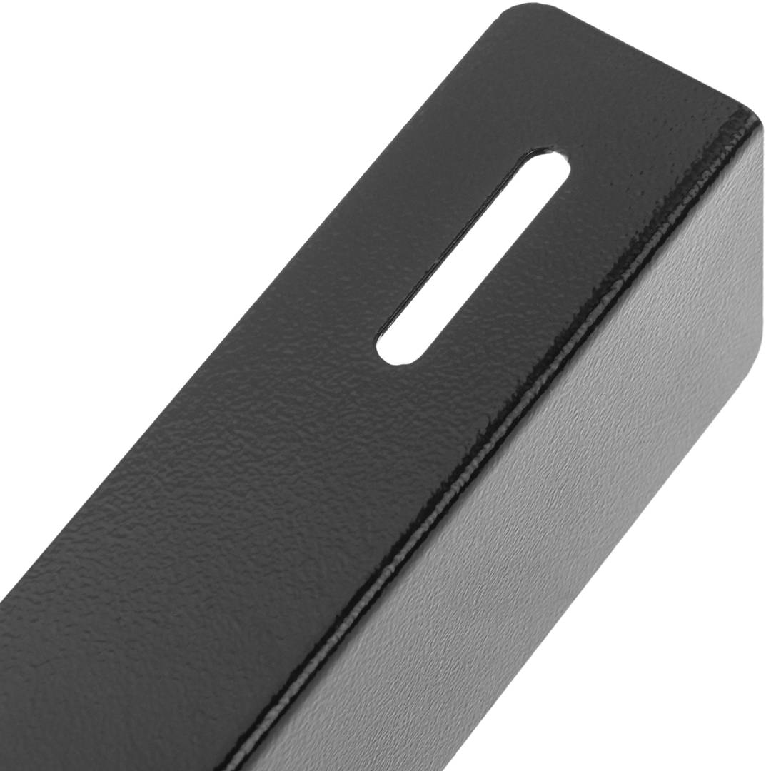 Guias laterais fixas para suporte de rack 19 preto 525mm